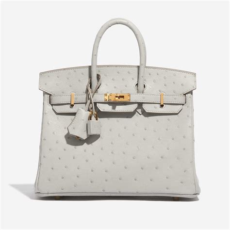 hermes birkin bag ostrich leather|Hermes Birkin 25 ostrich.